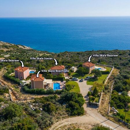 Villa Skala Seaview By Villa Plus Spathion Bagian luar foto