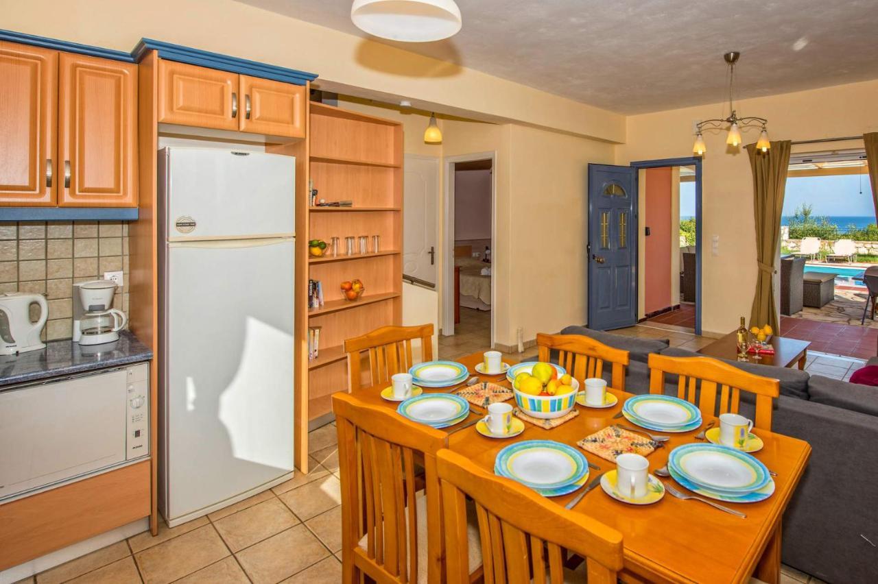Villa Skala Seaview By Villa Plus Spathion Bagian luar foto