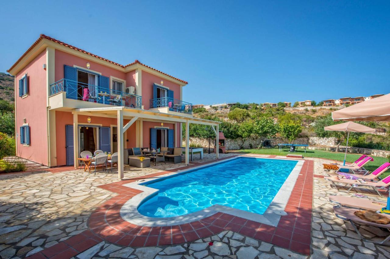 Villa Skala Seaview By Villa Plus Spathion Bagian luar foto